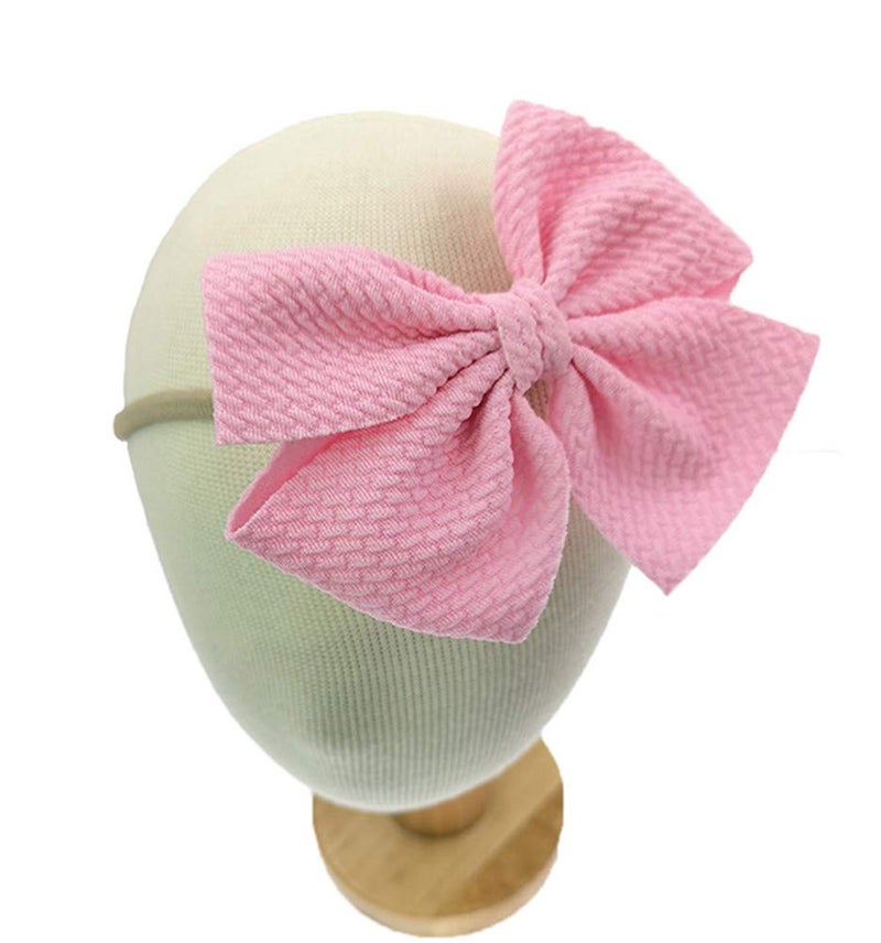 Toptim Baby Girl's Headbands and Bows for Newborn Infant Toddler Photographic Accessories (18 Pack) - Image 5